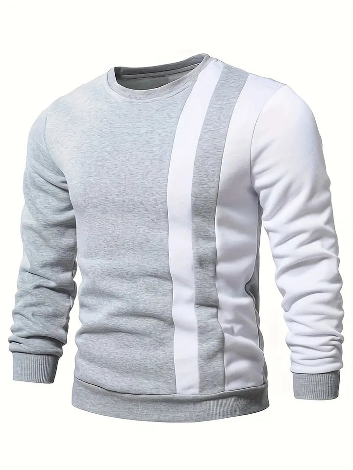 Blaine - Sudadera Elegante Con Rayas En Contraste
