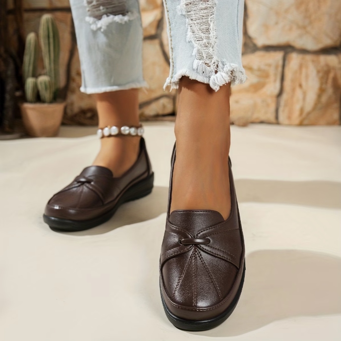 Logina - Mocasines De Imitación De Piel