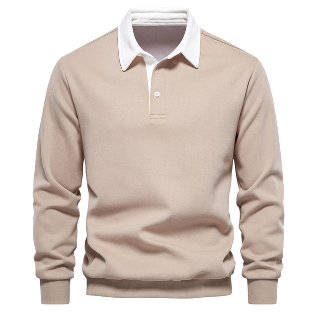 Eugen - Sudadera Clásica De Invierno Estilo Polo