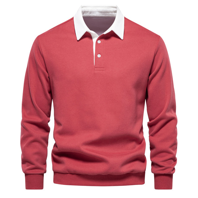 Eugen - Sudadera Clásica De Invierno Estilo Polo