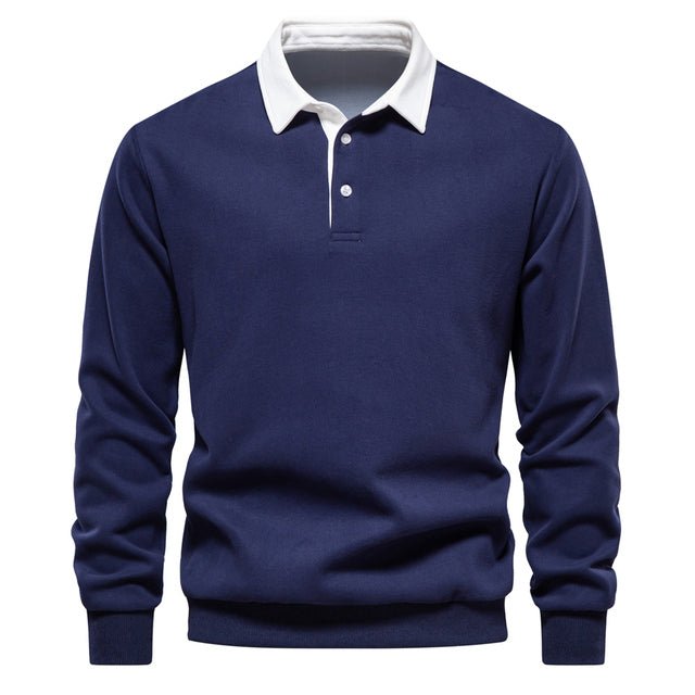 Eugen - Sudadera Clásica De Invierno Estilo Polo