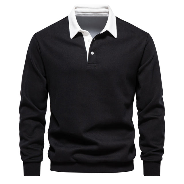 Eugen - Sudadera Clásica De Invierno Estilo Polo