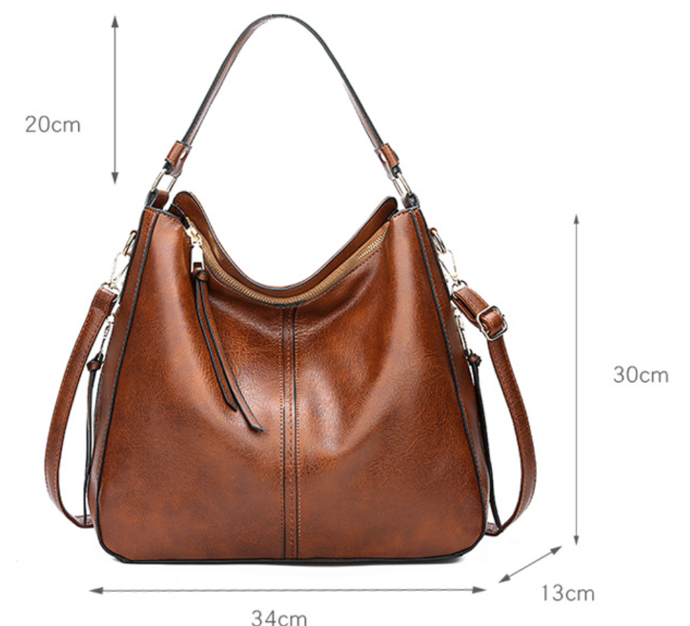 Roomy - Elegante Bolso De Piel