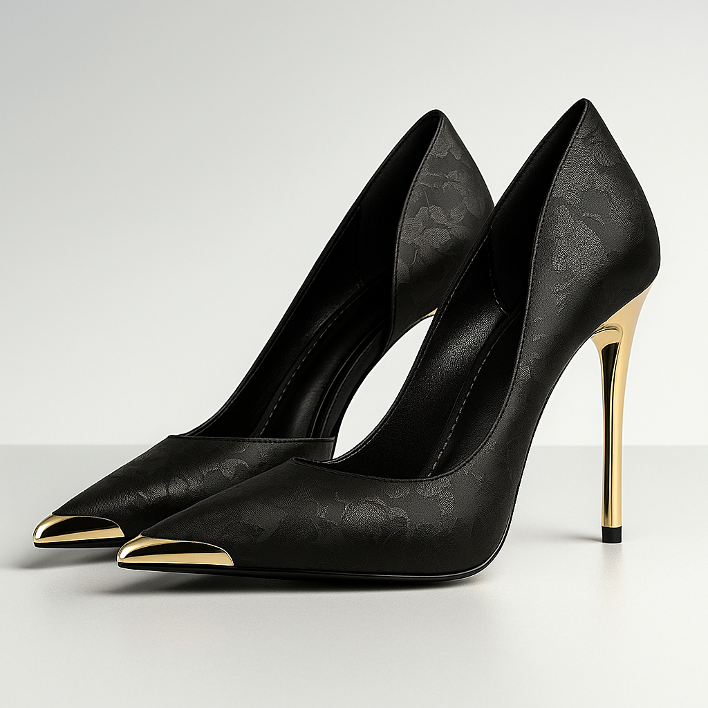 Foluke - Elegantes Zapatos De Tacón Con Punta Afilada