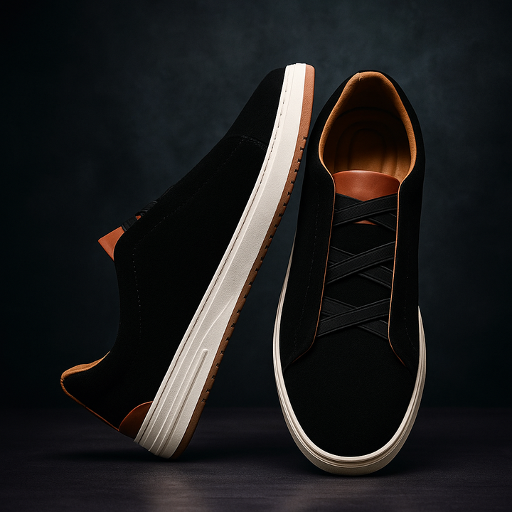 Hargrove - Zapatillas Informales De Piel De Vacuno