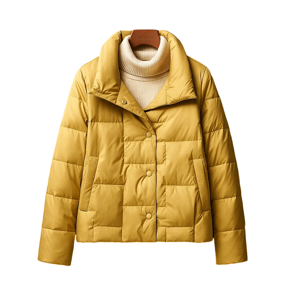Hannelise - Chaqueta Acolchada De Manga Larga