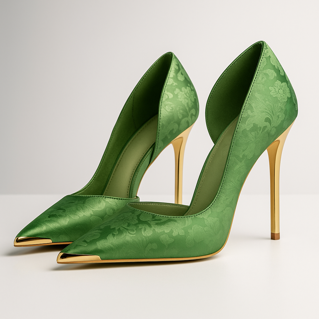 Foluke - Elegantes Zapatos De Tacón Con Punta Afilada
