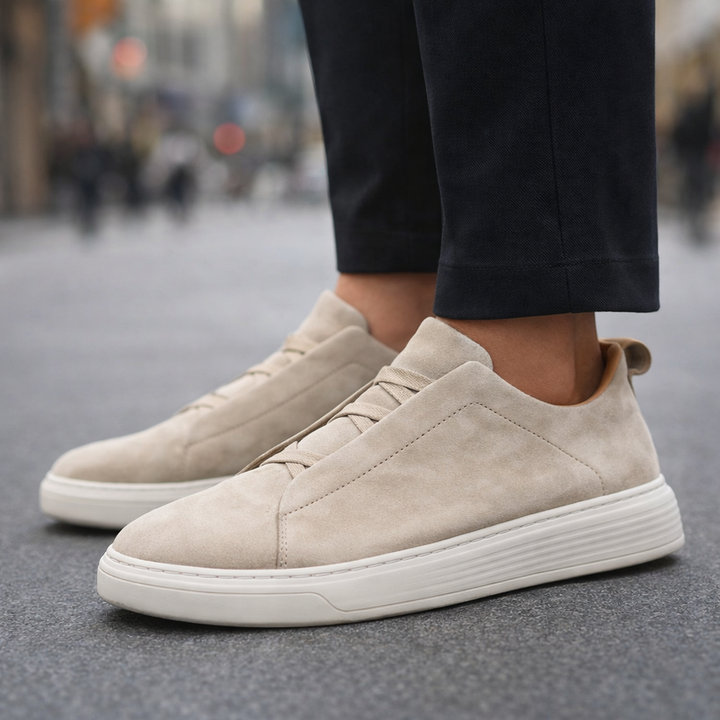 Derek - Zapatillas Elegantes De Ante