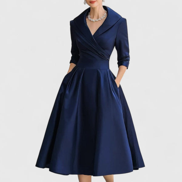 Liudmila - Vestido Midi Formal