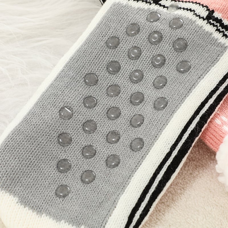 Ellena - Pantuflas de Cachemira Ultra Gruesas Calcetines de Casa