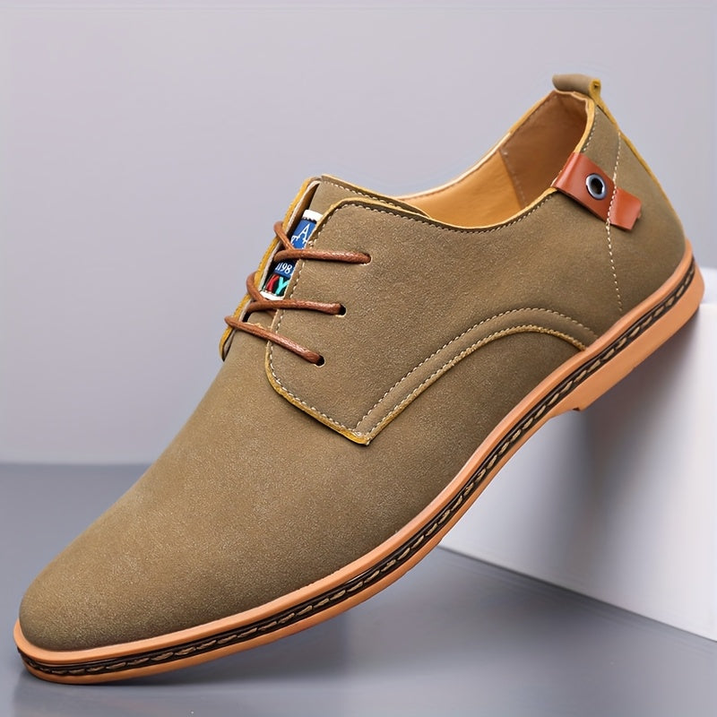 Muoja - Zapatos Con Cordones De Piel Sintética