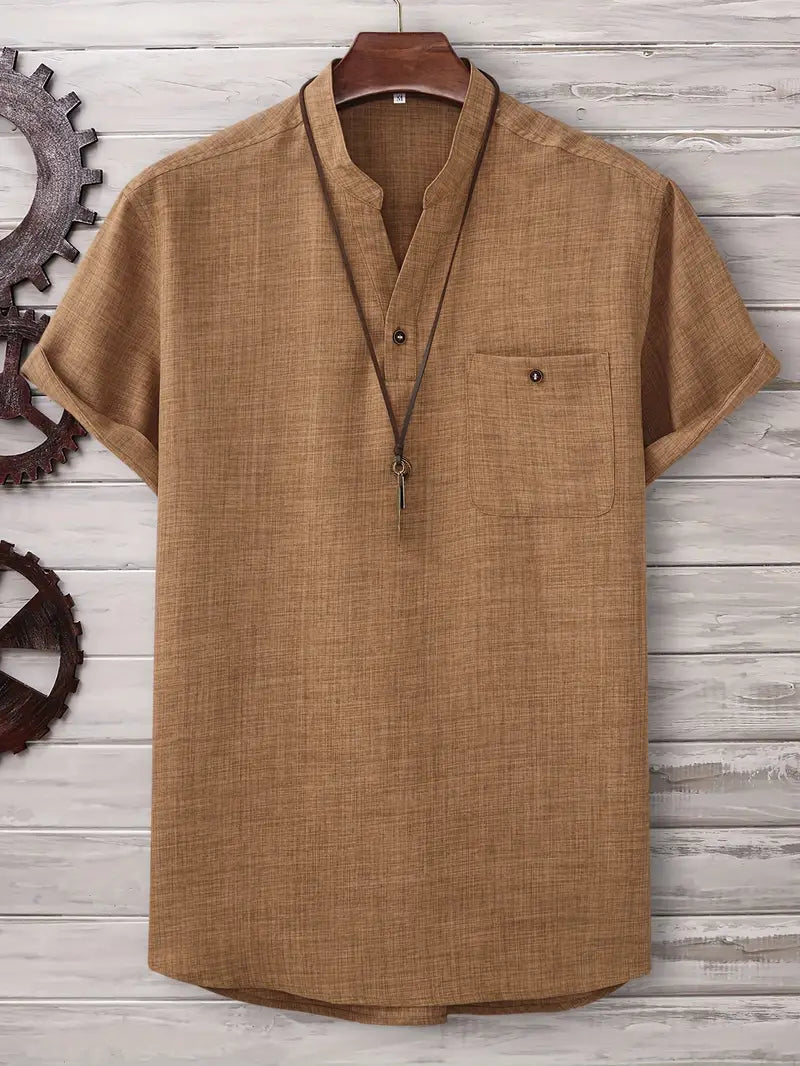 Kieth - Camisa De Manga Corta Con Bolsillo Delantero
