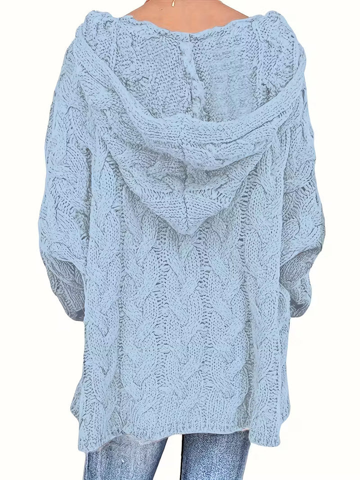 Hailee - Jersey De Manga Larga Tejido De Punto Informal