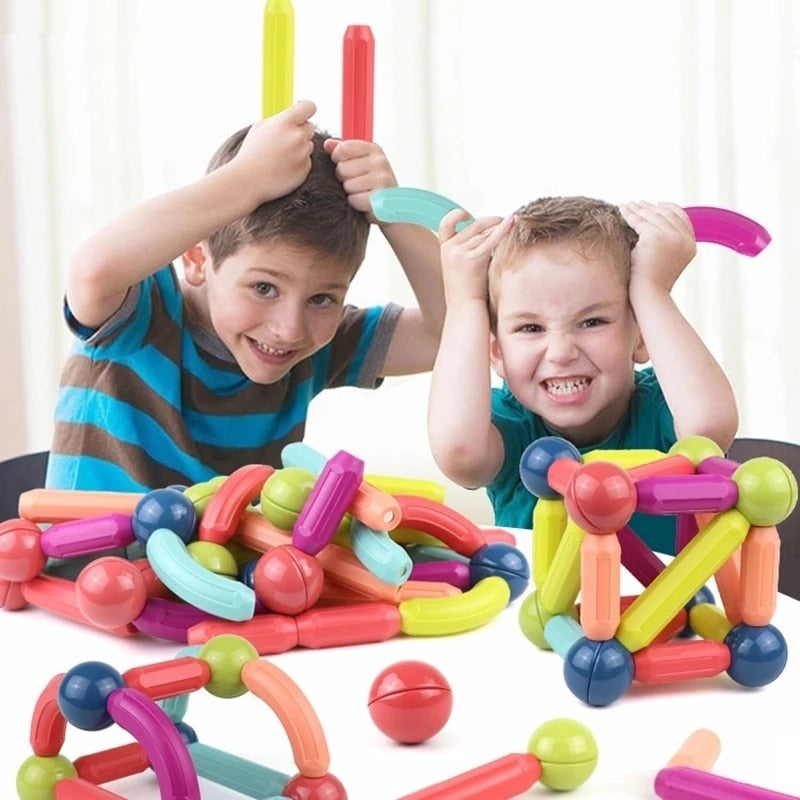 MagneticSticks - Desarrolla Tu Creatividad Juego De Juguetes Para Niños