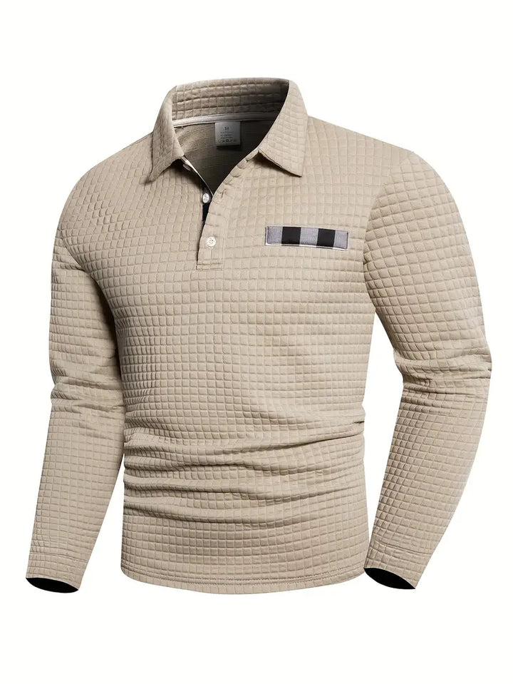 Hughes - Camisa Informal De Punto Grueso Con Botones