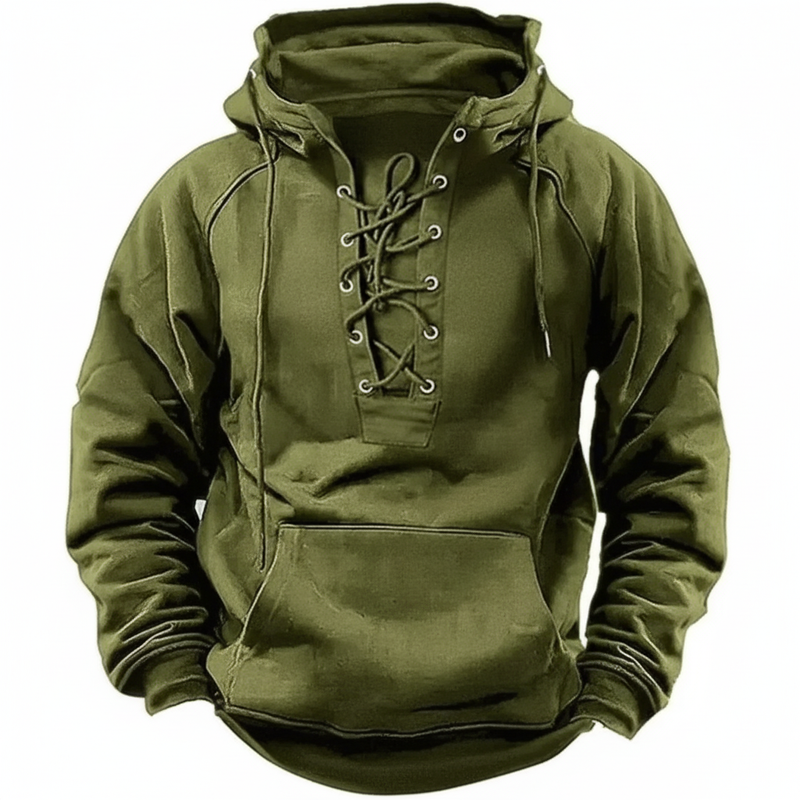 Hovav - Manga Larga Con Cordones Sudadera
