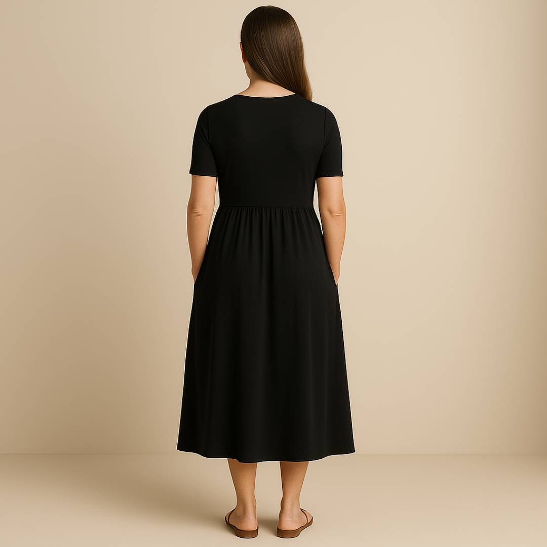 Bridgett - Vestido De Manga Corta