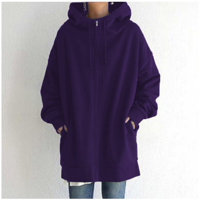 Sylvie - Acogedora Sudadera Con Capucha Sobredimensionado