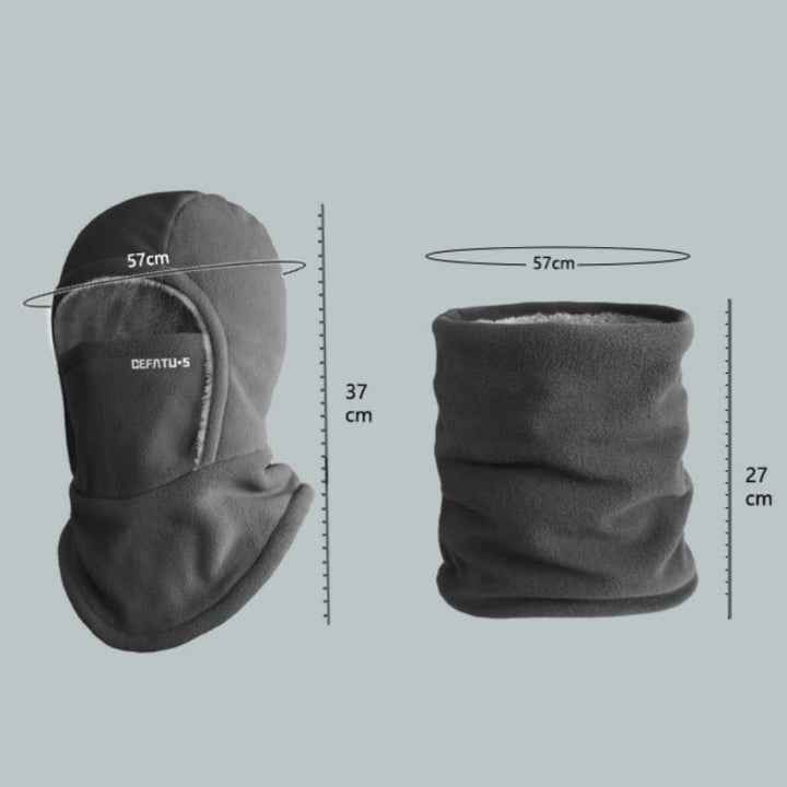 Zayim - Pasamontañas Térmico de Lana Para Invierno Unisex