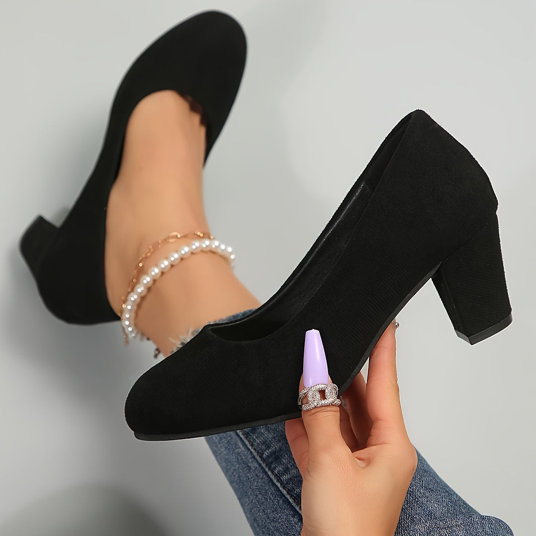 Kirstten - Zapatos De Tacón De Ante