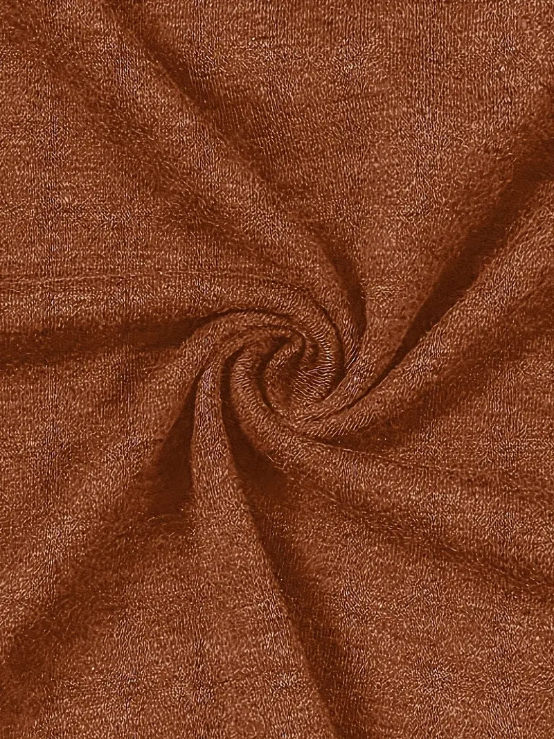 Kaelis - Top Informal De Cuello Redondo y Manga Larga
