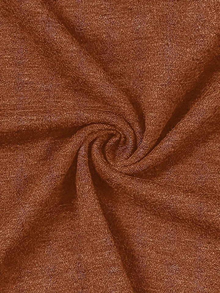 Kaelis - Top Informal De Cuello Redondo y Manga Larga