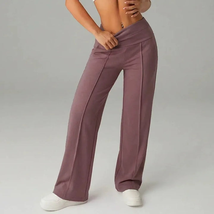 Alimatou - Pantalones Rectos De Corte Holgado