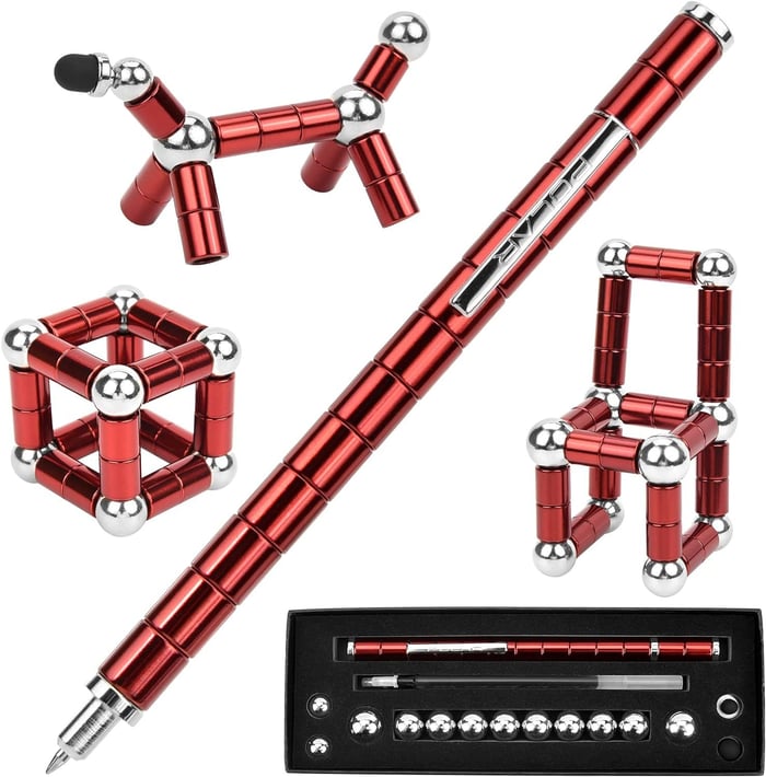 FidgetFlux - Bolígrafo Magnético Fidget