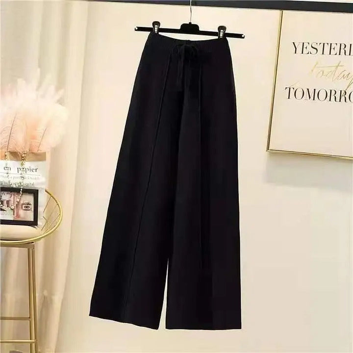 Mieke - Pantalones De Punto De Cintura Alta