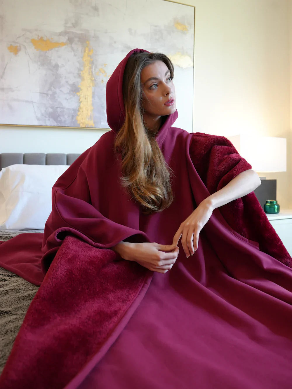 LuxHood - Manta Con Capucha Tu Capullo De Comodidad