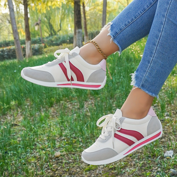 Adina - Cómodas Zapatillas Con Cordones