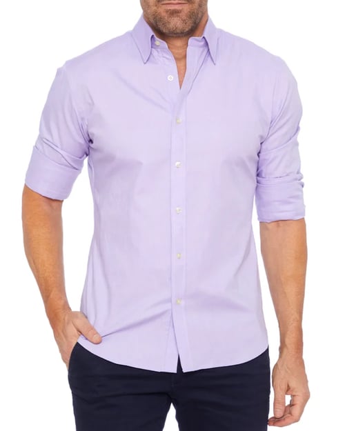 Ceferino - Camisa Informal De Manga Larga Con Botones