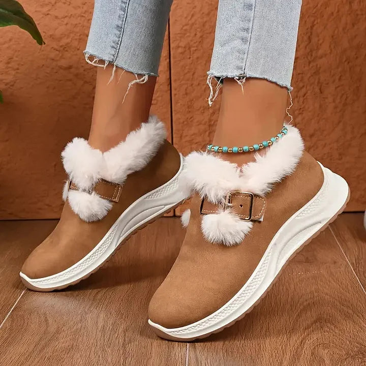 Domitilla - Botas De Nieve Impermeables De Felpa Para Invierno