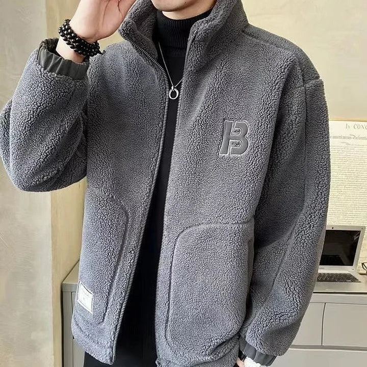 Achim - Chaqueta Con Cremallera De Piel Sintética