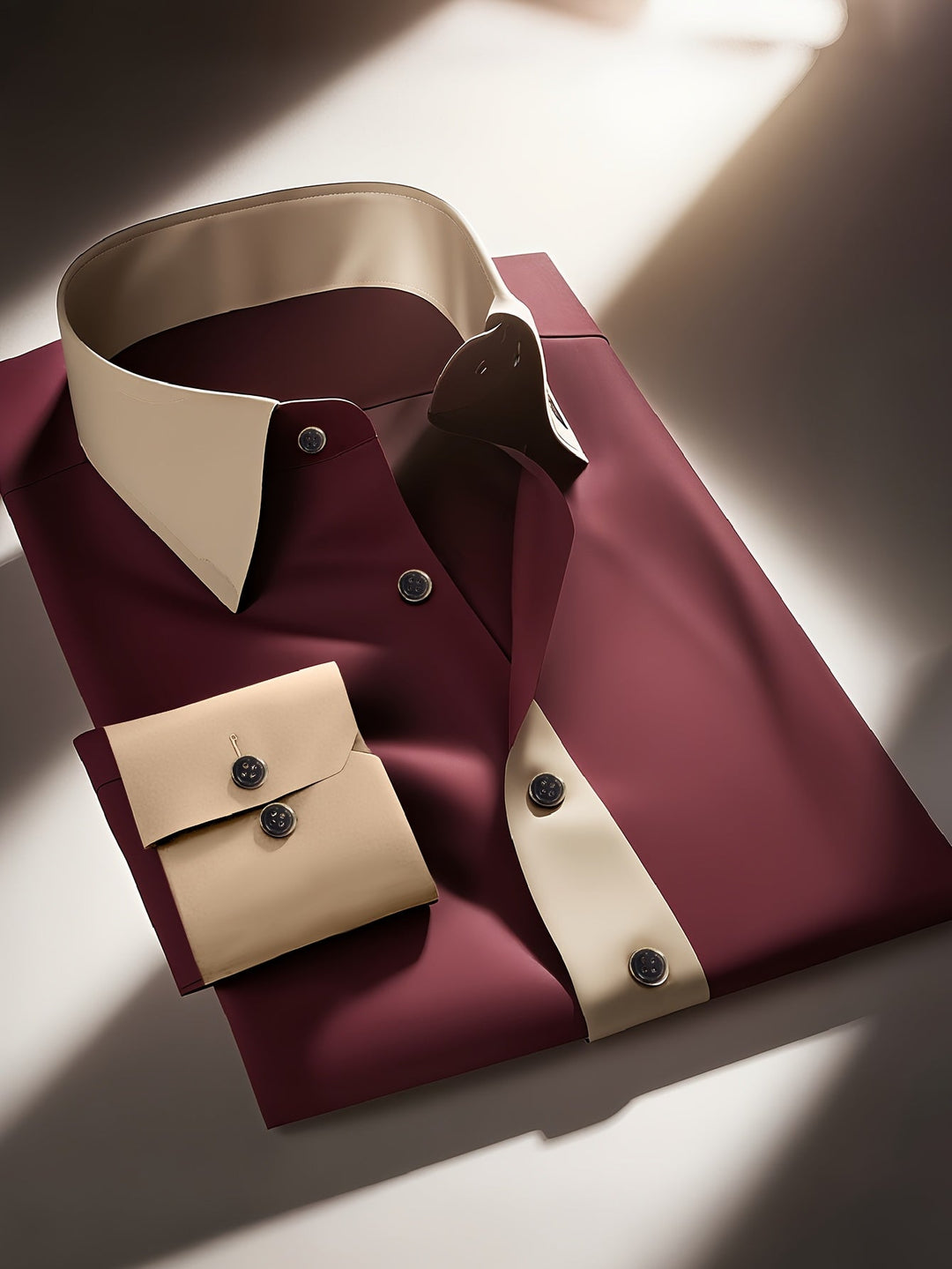 Tayib - Camisa De Manga Larga on Botones