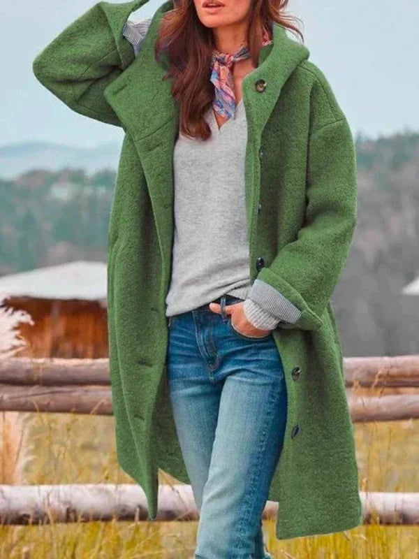 Janushi - Abrigo Elegante de Invierno de Manga larga