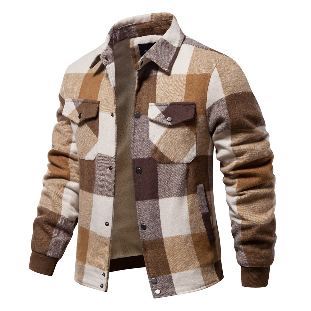 Newman - Chaqueta Con Solapa De Invierno