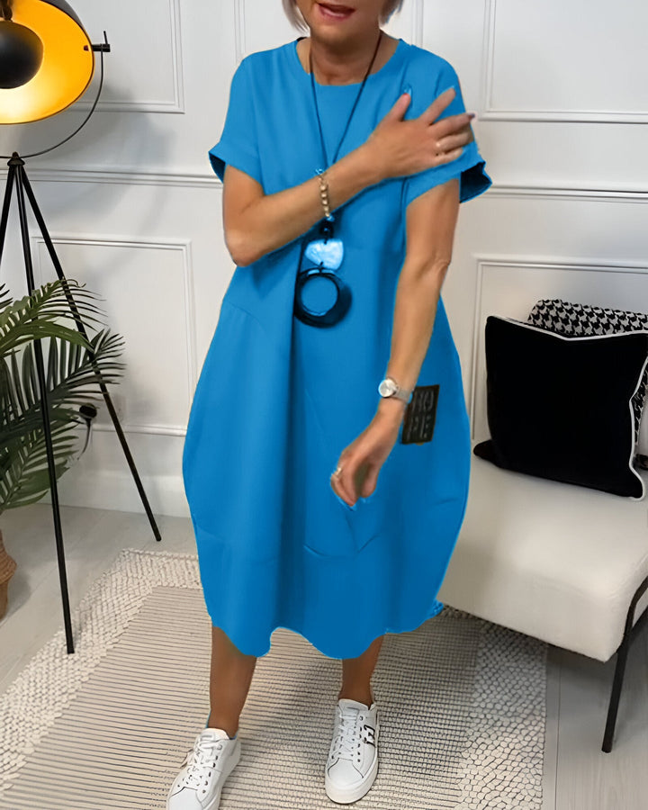 Jocelyn - Vestido Informal y Cómodo Con Bolsillos