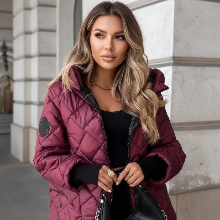Anahera - Chaqueta Acolchada Con Capucha