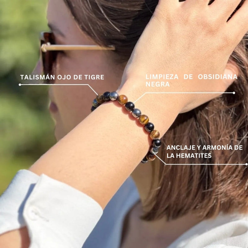 StoneSight - Pulsera de Ojos Múltiples