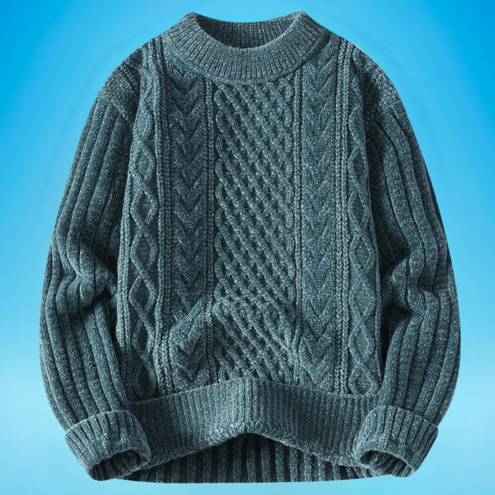 Xennon - Jersey Grueso De Cuello Redondo