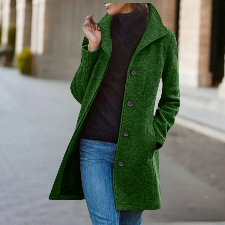 Zuleika - Abrigo de Invierno de Lna de Longitud Media