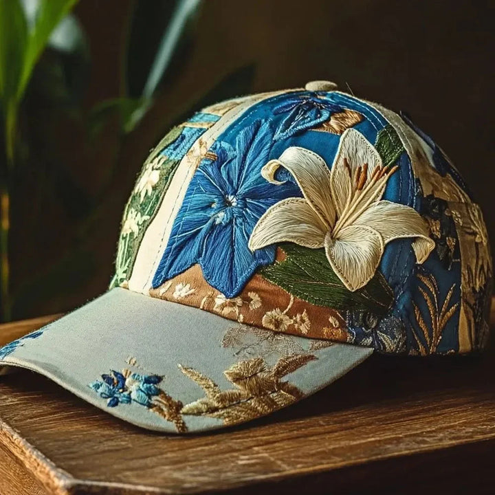 Virinia - Gorra Con Bordado Floral