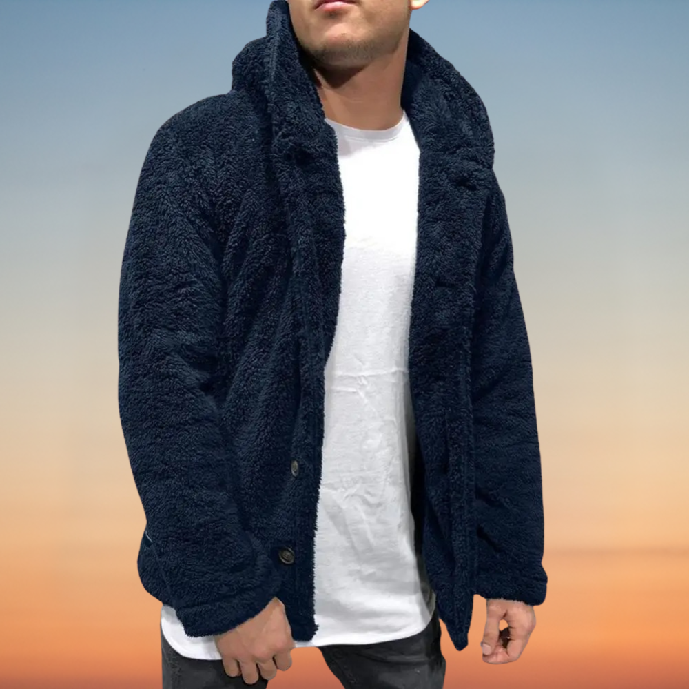 Lars – Abrigo De Invierno De Felpa Cálido