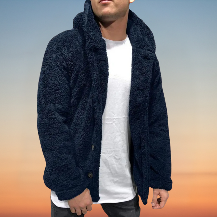 Lars – Abrigo De Invierno De Felpa Cálido