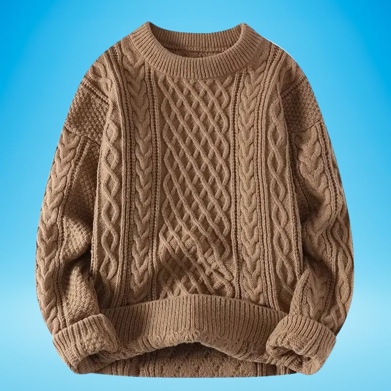 Xennon - Jersey Grueso De Cuello Redondo