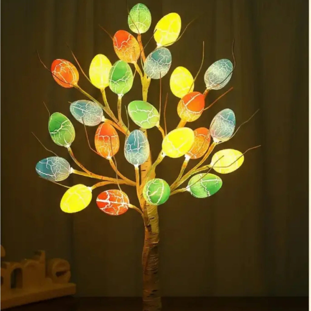 SpringAura - Árbol de Pascua Con luces LED de Colores Para Una Decoración Festiva del Hogar