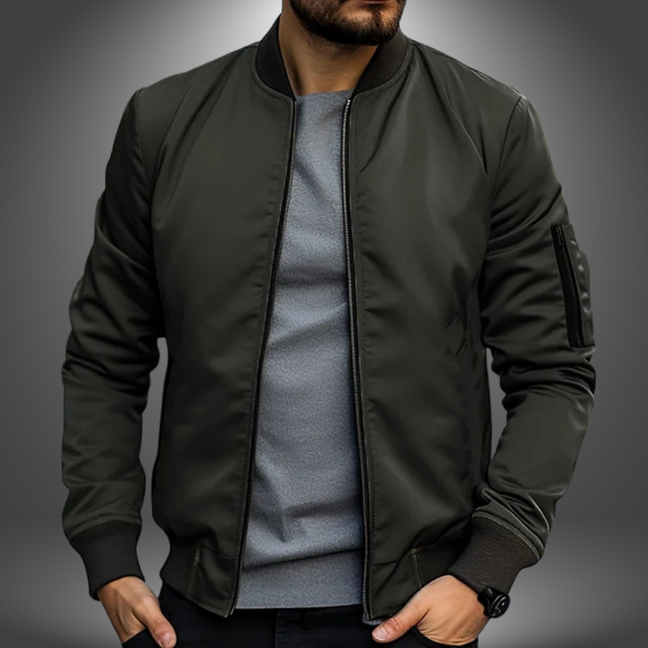 Jeffri - Elegante Chaqueta Bomber
