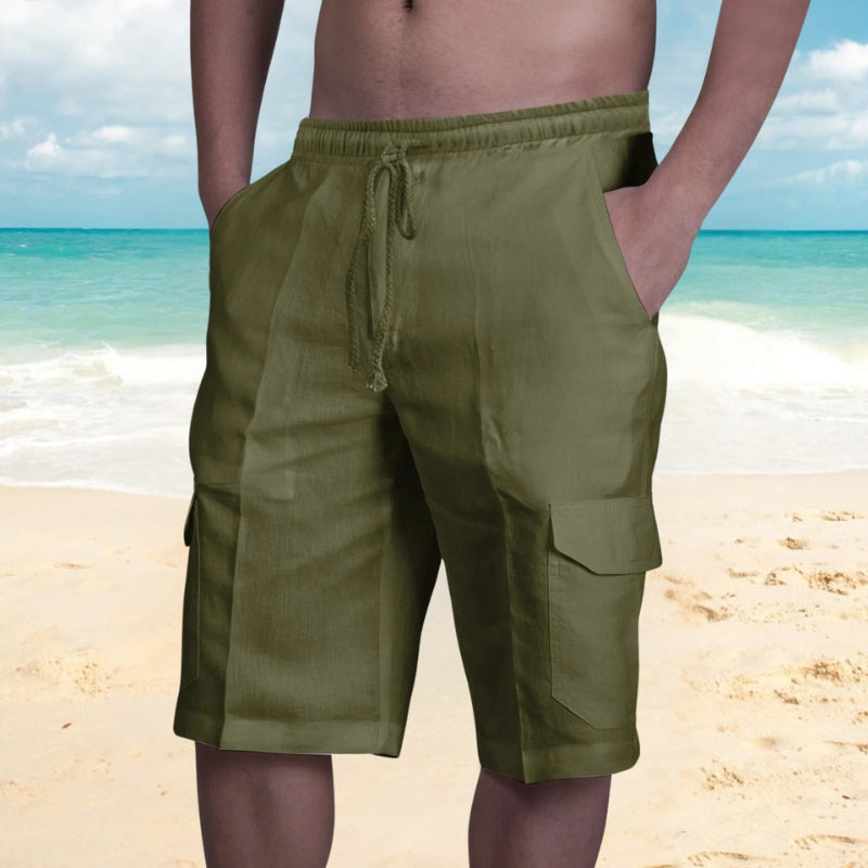 Marcelino - Elegantes Pantalones Cortos de Verano