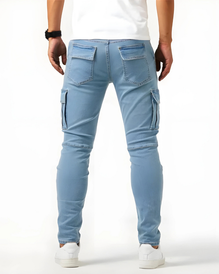 Gusman - Pantalones Elásticos Cargo